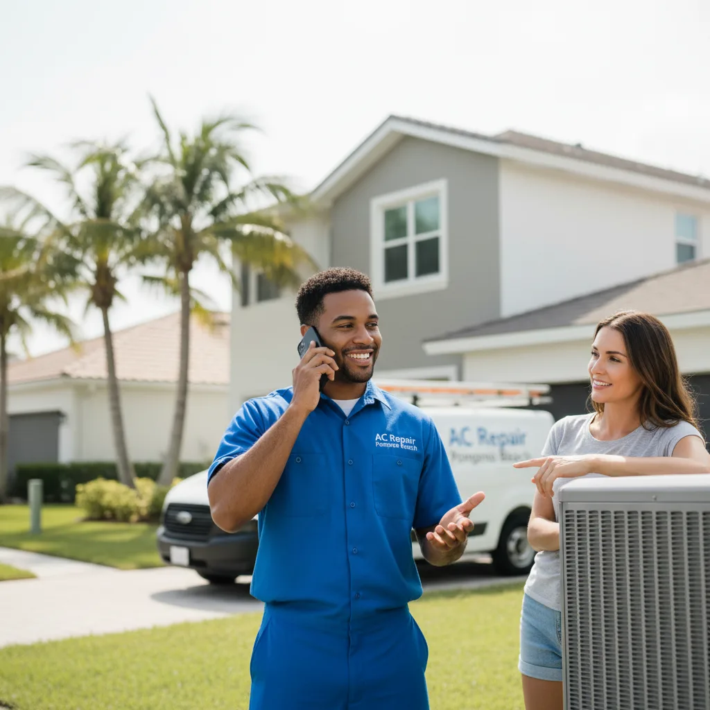 AC Repair Pompano Beach customer support in Hooper